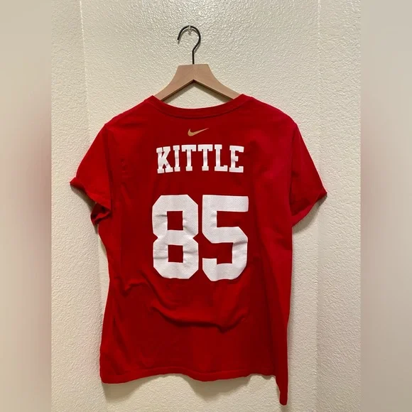 Women’s Nike George Kittle San Francisco 49ers T-shirt - Picture 2 of 5